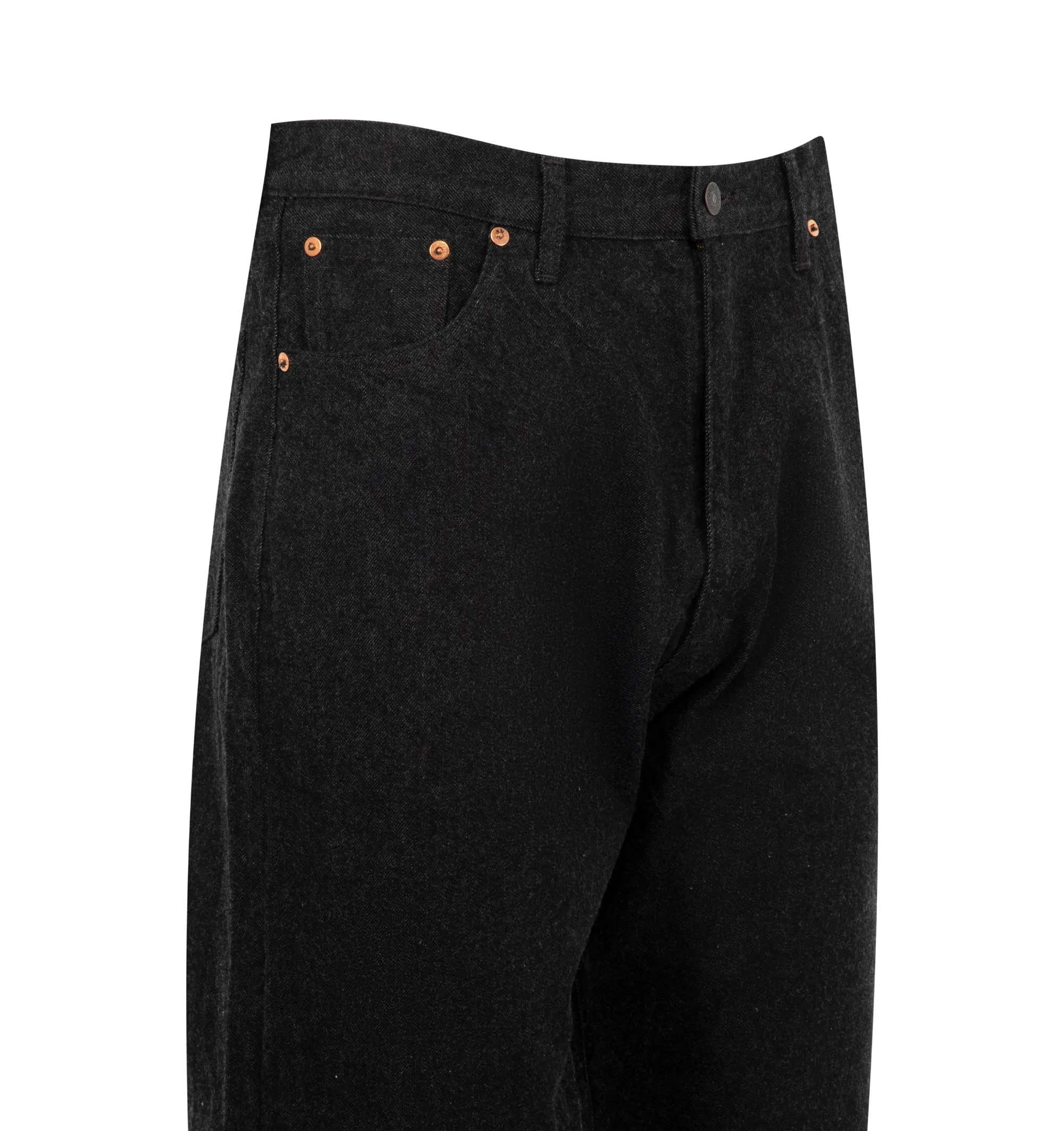 5P ZIPPER FRONT DENIM PANTS (MENS)