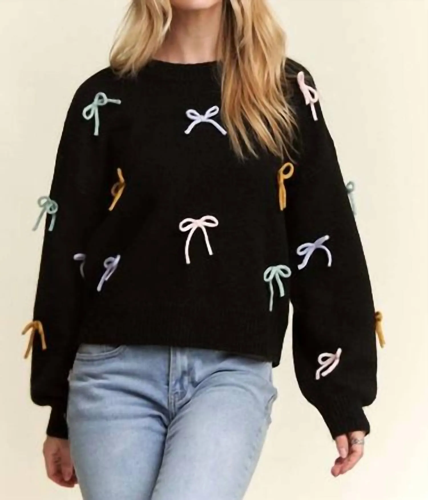 Adora - Bow Detail Sweater