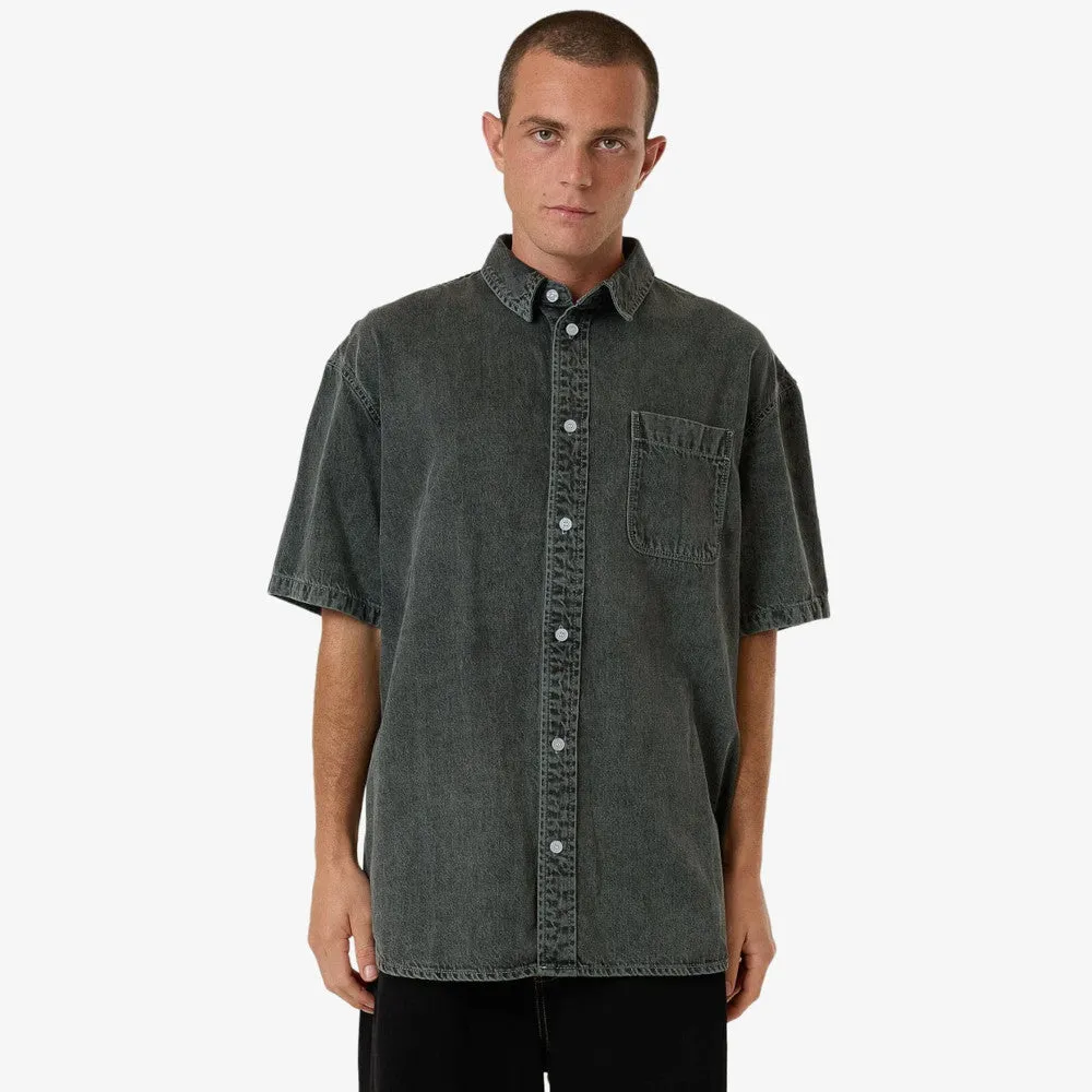 CANYON OVERSIZE SHORT SLEEVE DENIM SHIRT