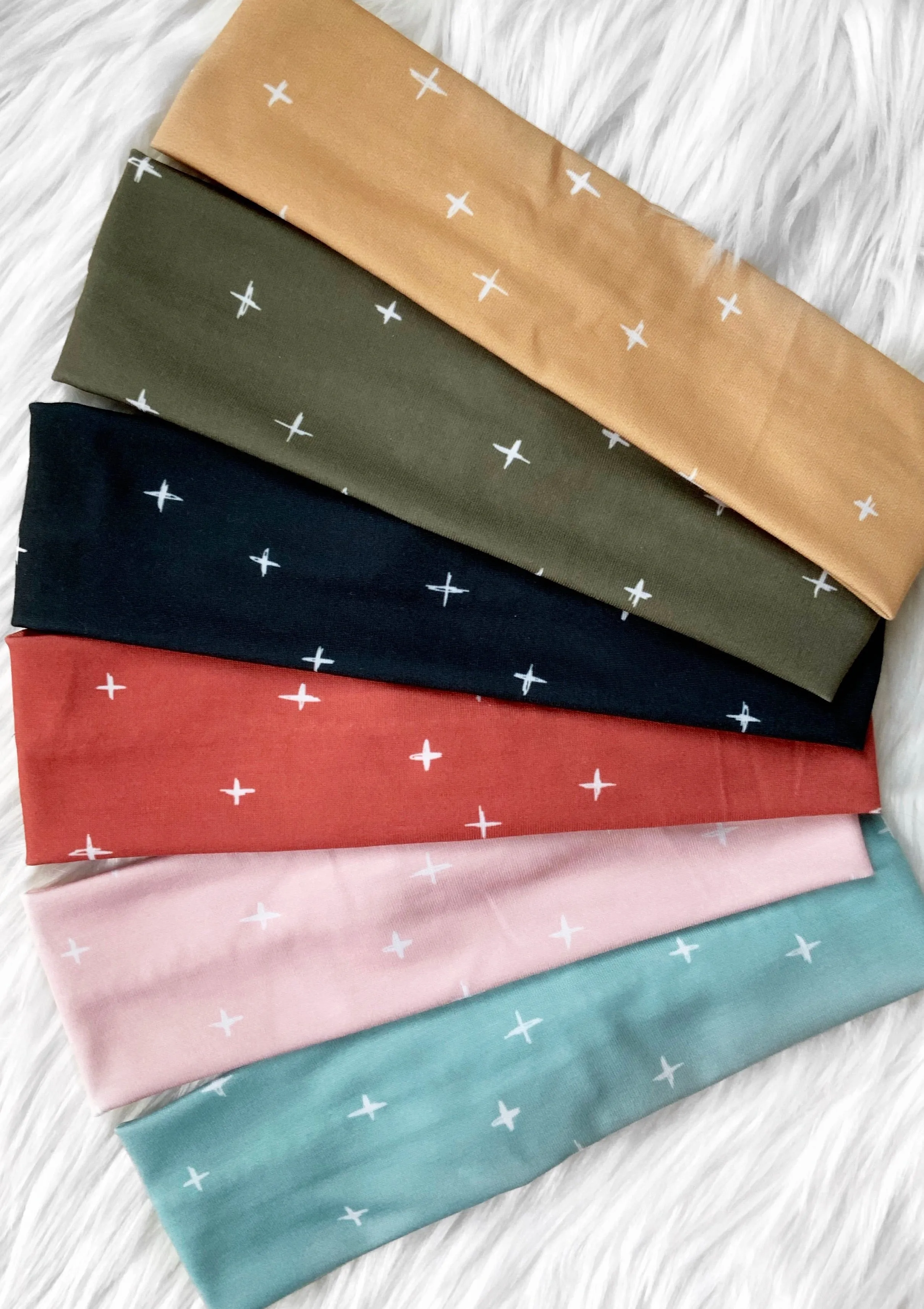 Cross Stitch Knottiess Headband