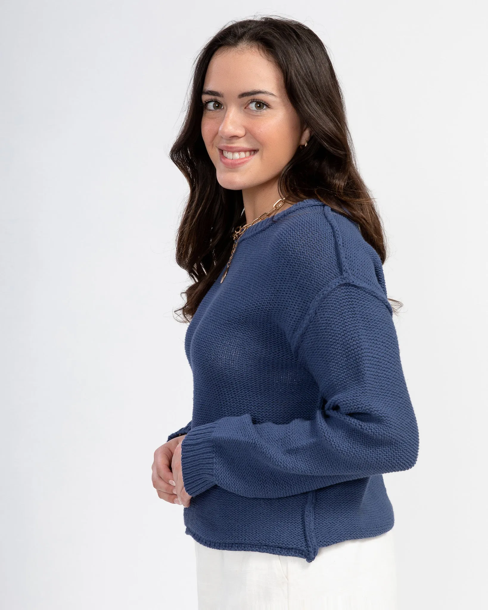Inside Out Sweater: Royal