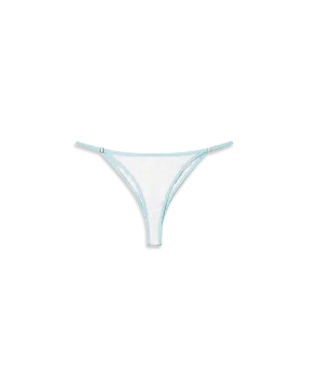 Jacquard Monogram Bikini Bottoms