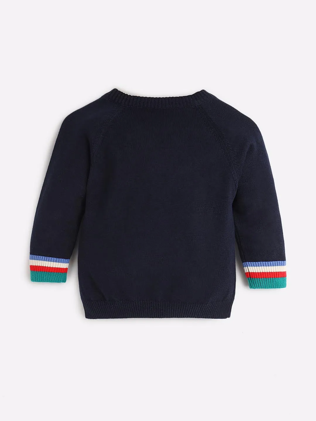Little Builder Printed Cotton Sweater