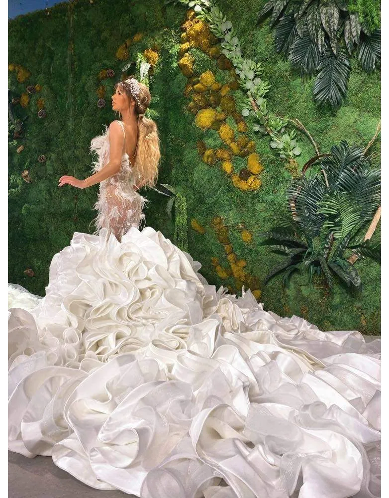 Luxury Mermaid Wedding Gown