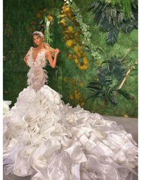 Luxury Mermaid Wedding Gown