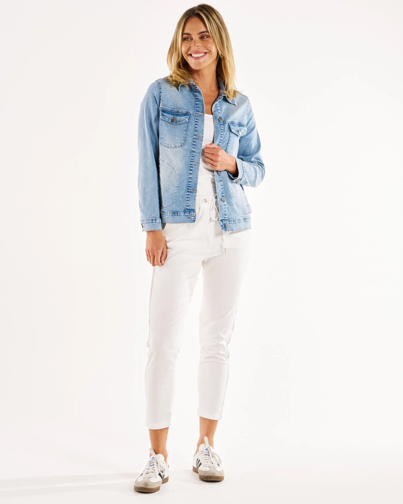 Mayfair Denim Jacket - Vintage Blue