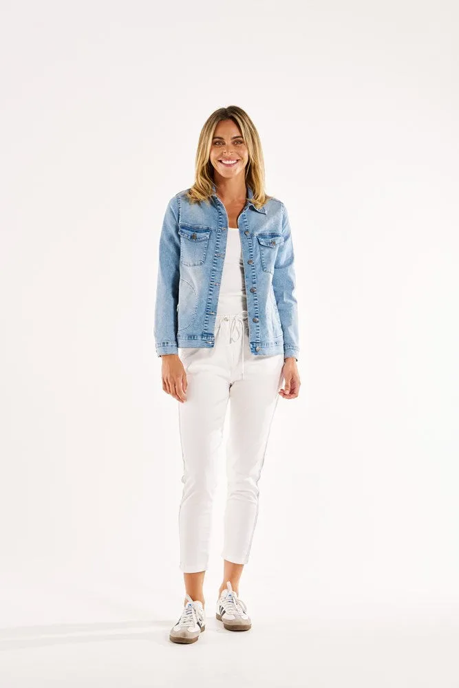 Mayfair Denim Jacket - Vintage Blue