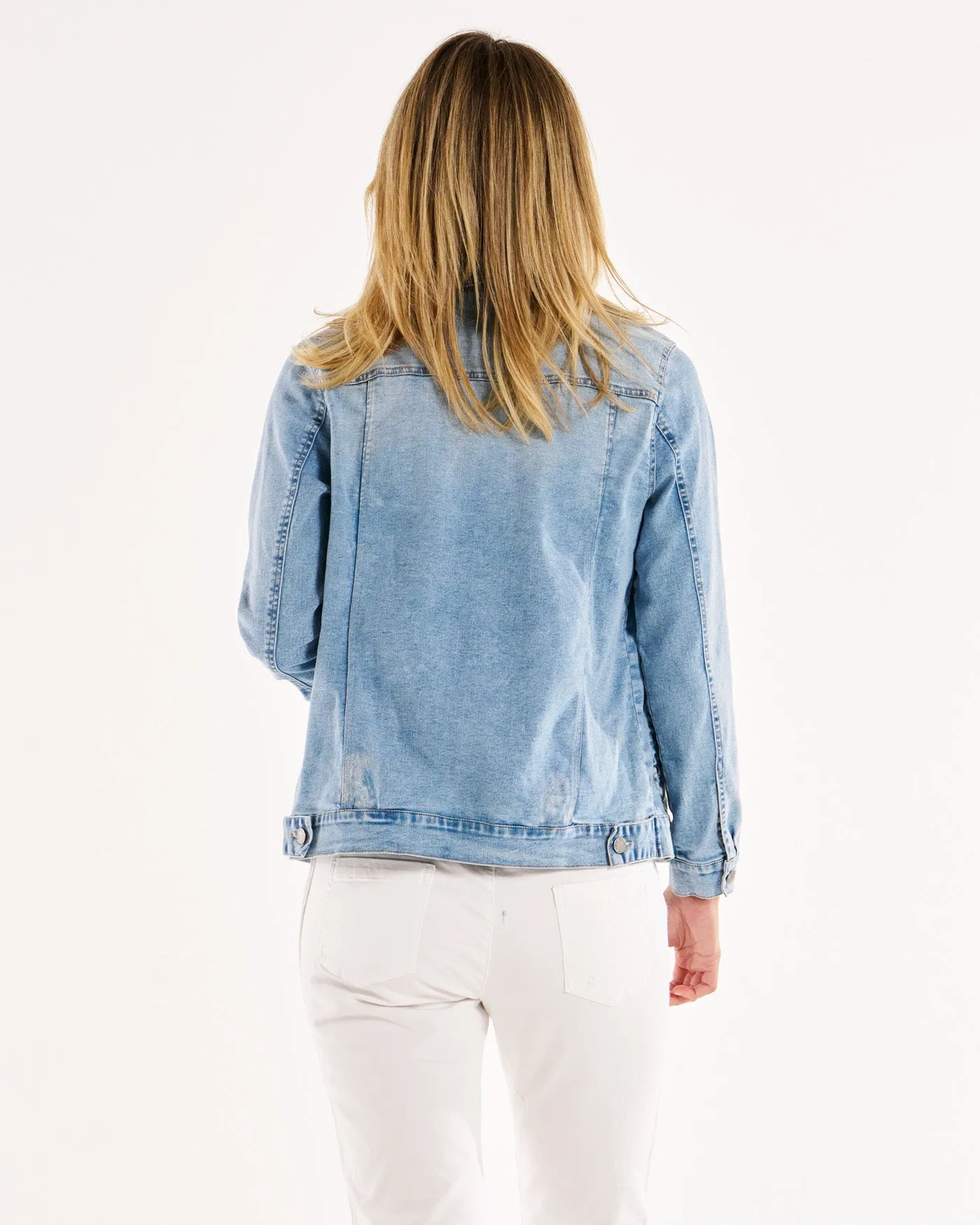 Mayfair Denim Jacket - Vintage Blue