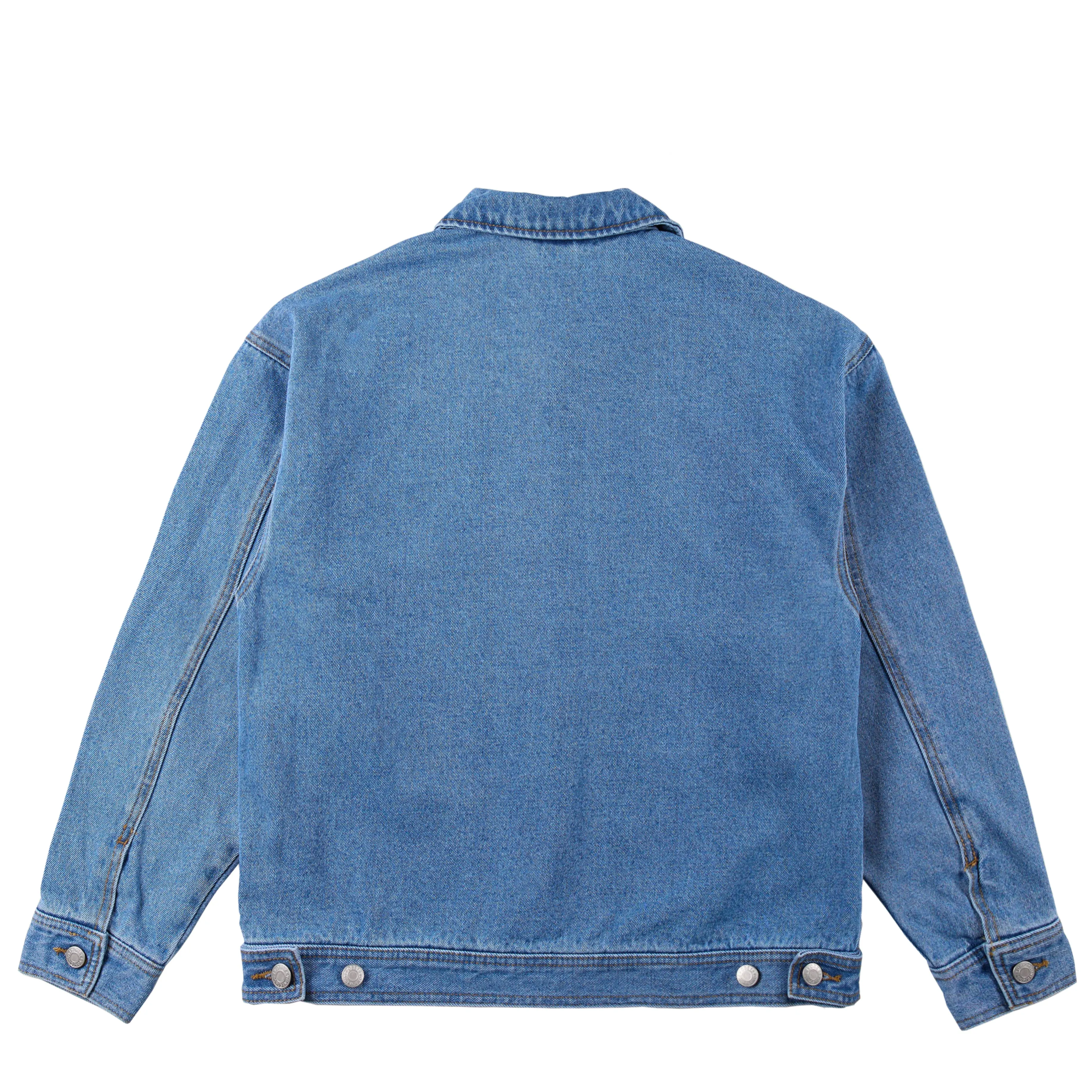 Obey Womens Sybil Jacket Light Indigo