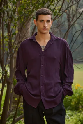 Plum Relaxed Fit Shirt