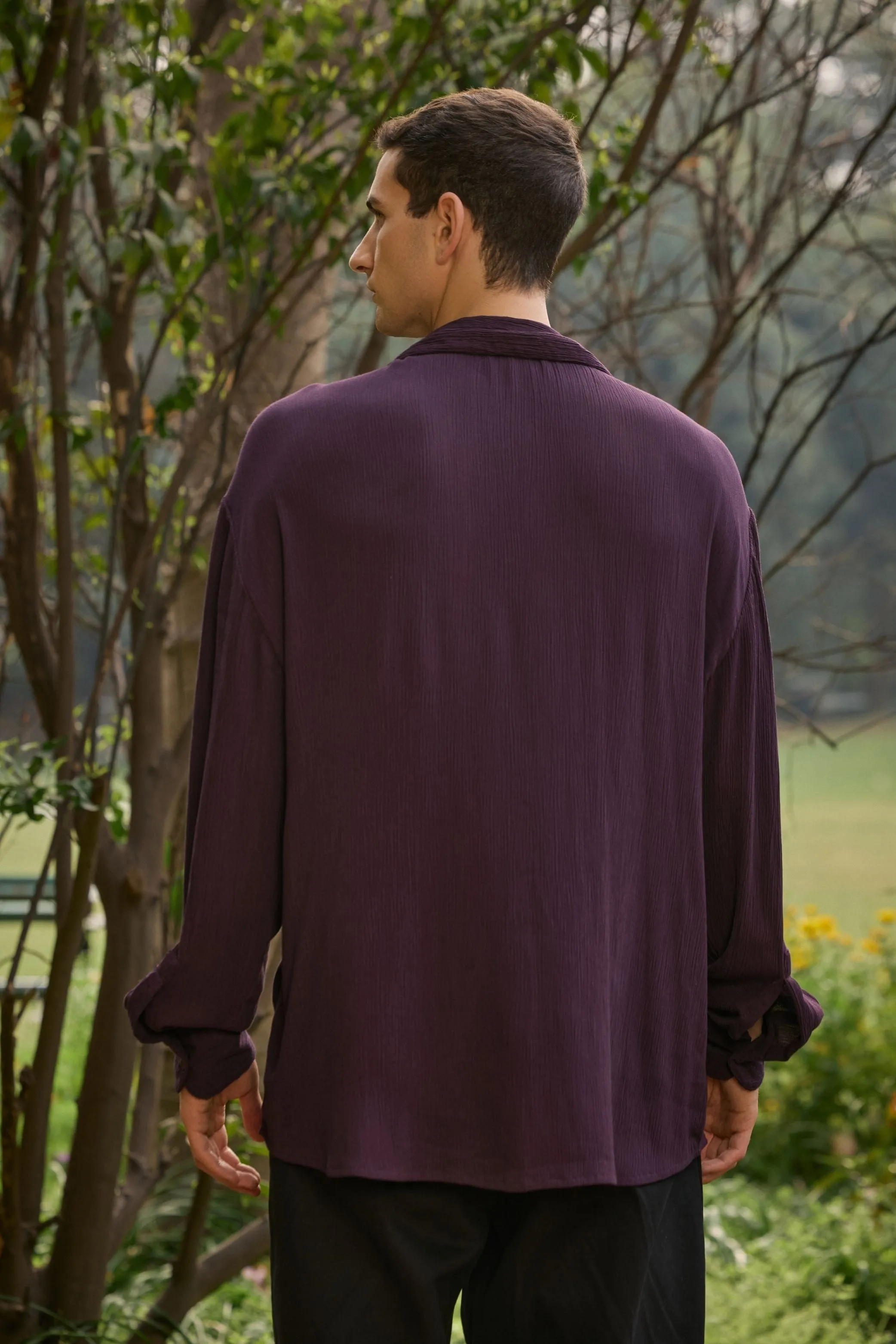 Plum Relaxed Fit Shirt