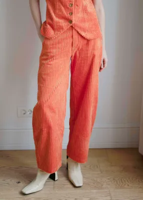 Side Kick Trousers - Burnt Orange