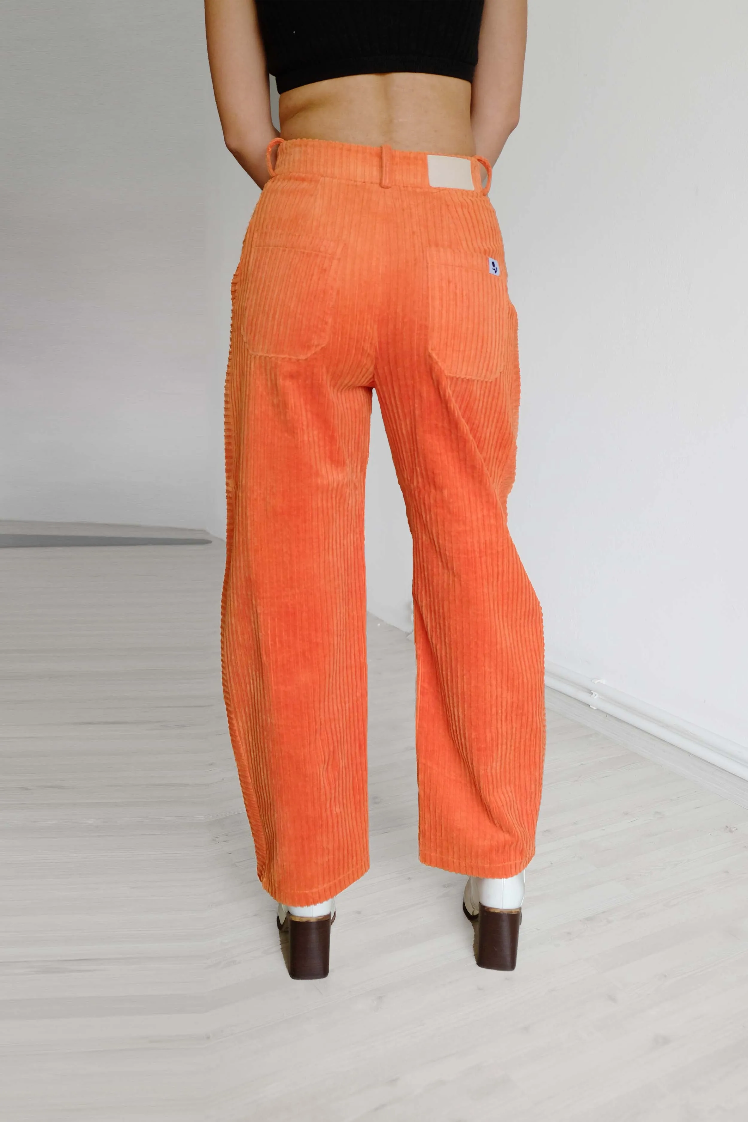 Side Kick Trousers - Burnt Orange